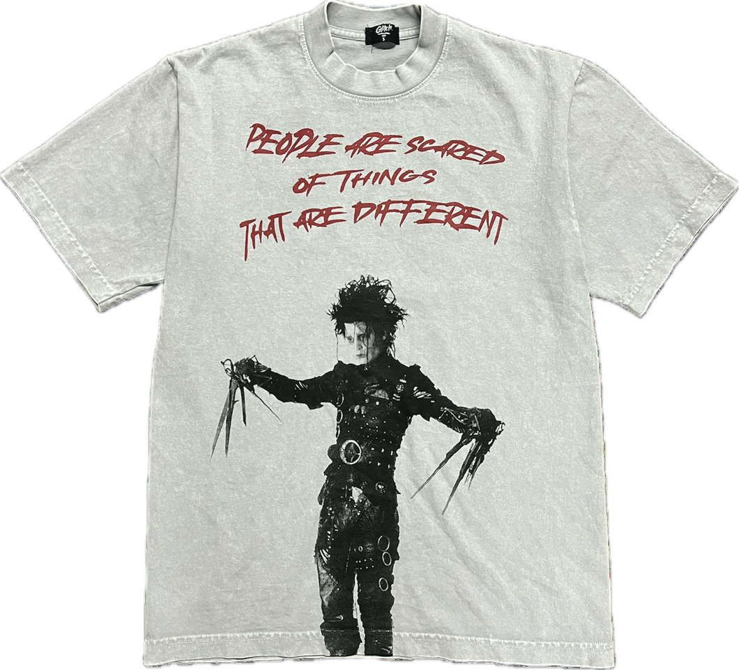 PEOPLE ARE SCARED MINERAL WASH TEE