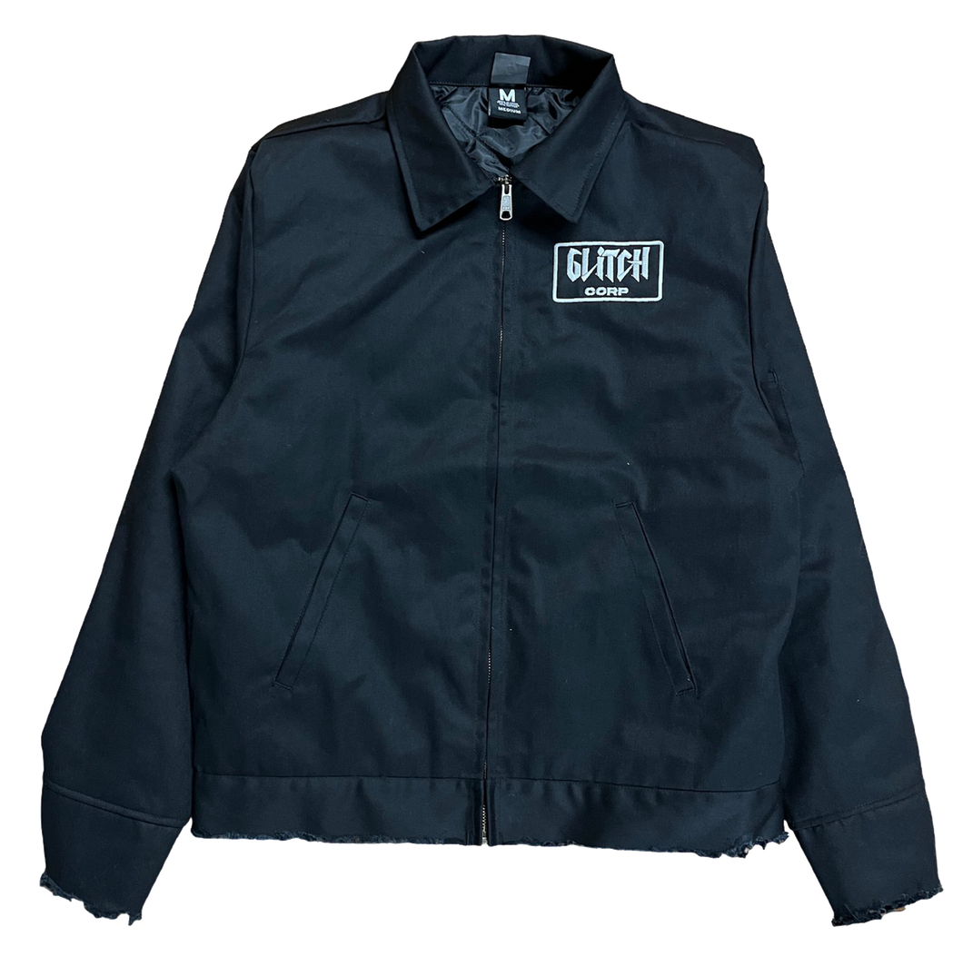 Glitch Corp Distressed Work Jacket