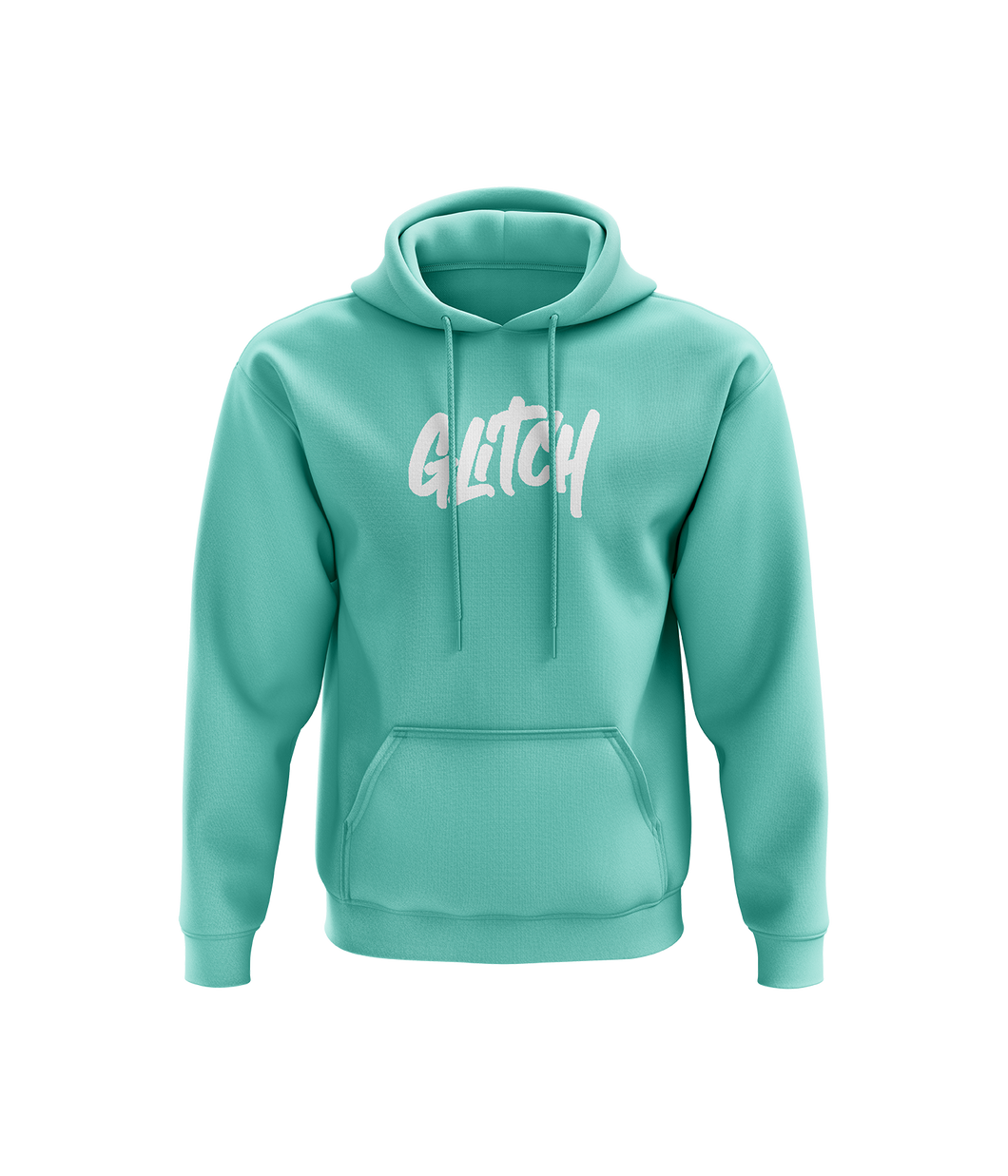 Glitch Logo x Mint Hoodie